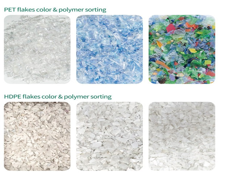 plastic recycling color sorter