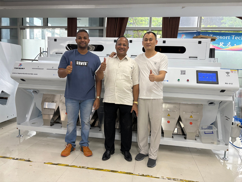 Poudre de noix de coco haute précision TOPSORT avec fonction de télécommande