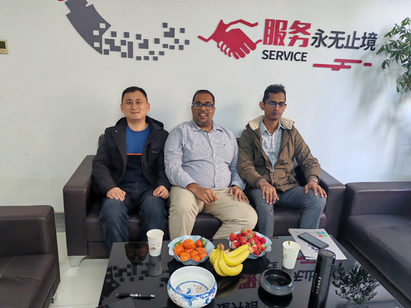 Bienvenue aux visiteurs étrangers de l'usine TOPSORT